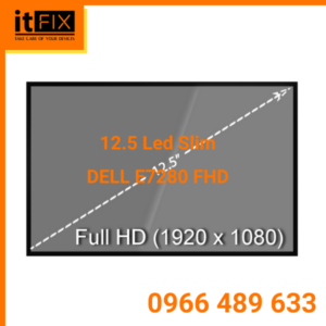 Lcd 12.5 Led Slim 30 Pin DELL E7270 Full hd itfix.vn