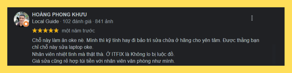 Khách hàng đánh giá 3