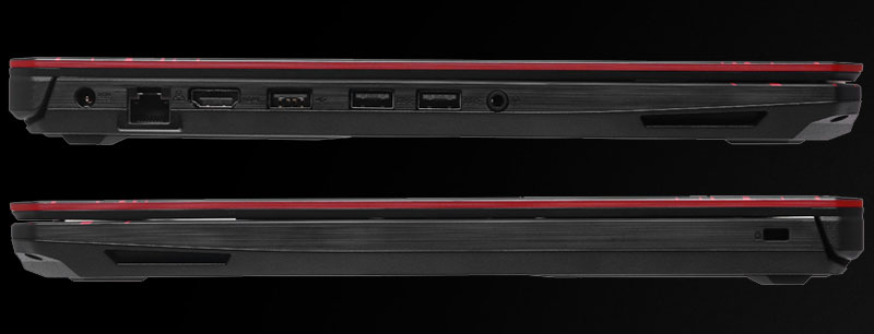 ASUS FX504 Conectivity