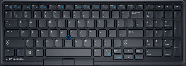 Dell 7510 Keyboard