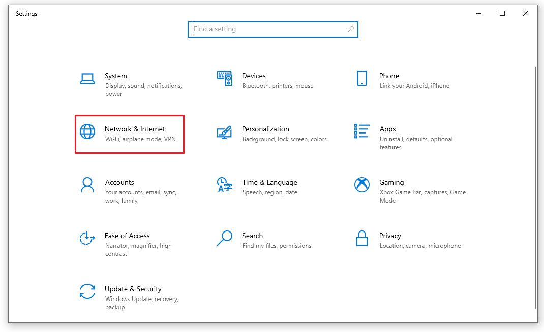 chặn update windows nhanh bằng cách cài đặt wifi
