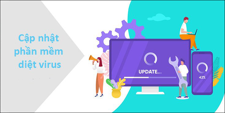 cách khắc phục laptop chạy chậm bằng diệt virus