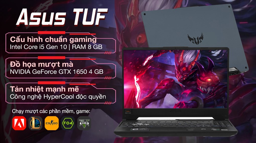 cấu hình Laptop cũ ASUS TUF FX506LH i5